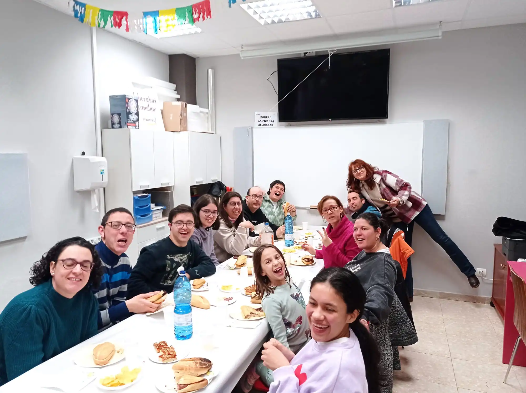 foto de la cena de Sant Antoni