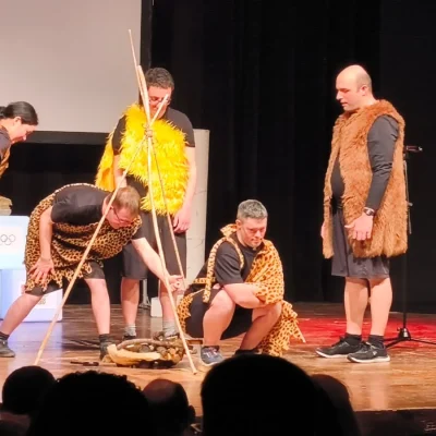 Escena inicio de la obra