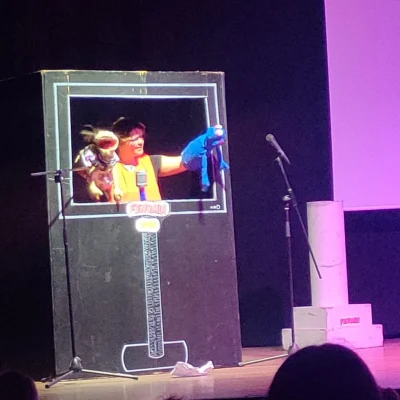 Presentación con marionetas